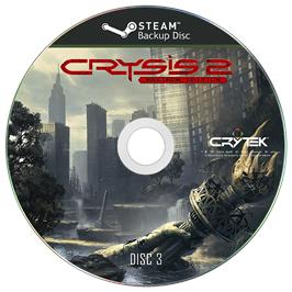 Cartridge artwork for Crysis 2 - Maximum Edition on the Microsoft Windows.