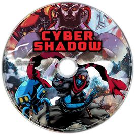 Cartridge artwork for Cyber Shadow on the Microsoft Windows.
