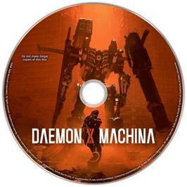 Cartridge artwork for Daemon X Machina on the Microsoft Windows.