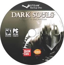Cartridge artwork for Dark Souls on the Microsoft Windows.