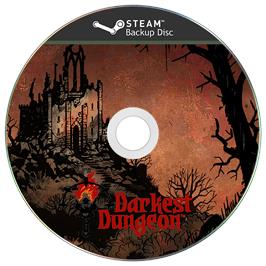 Cartridge artwork for Darkest Dungeon on the Microsoft Windows.