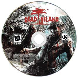 Cartridge artwork for Dead Island on the Microsoft Windows.