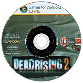 Cartridge artwork for Dead Rising 2 on the Microsoft Windows.