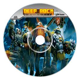 Cartridge artwork for Deep Rock Galactic (Motherload Edition) on the Microsoft Windows.