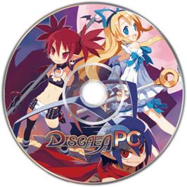Cartridge artwork for Disgaea PC on the Microsoft Windows.