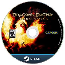 Cartridge artwork for Dragon's Dogma - Dark Arisen on the Microsoft Windows.