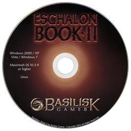 Cartridge artwork for Eschalon - Book 2 on the Microsoft Windows.