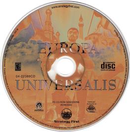 Cartridge artwork for Europa Universalis on the Microsoft Windows.