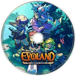 Cartridge artwork for Evoland - Legendary Edition on the Microsoft Windows.