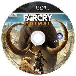Cartridge artwork for Far Cry - Primal on the Microsoft Windows.