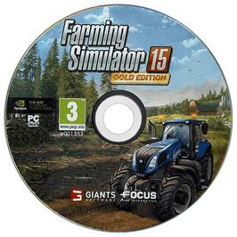 Cartridge artwork for Farming Simulator on the Microsoft Windows.