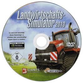 Cartridge artwork for Farming Simulator 2013 on the Microsoft Windows.