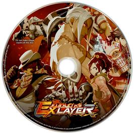 Cartridge artwork for Fighting EX Layer on the Microsoft Windows.