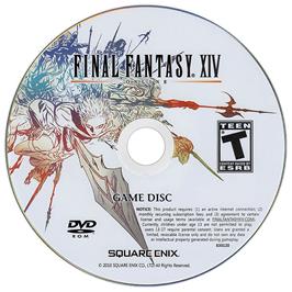 Cartridge artwork for Final Fantasy XIV Online (Collector's Edition) on the Microsoft Windows.