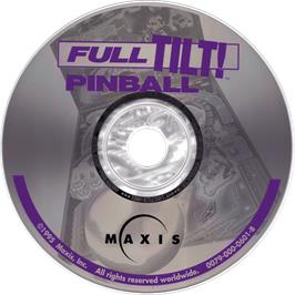Cartridge artwork for Full Tilt! Pinball on the Microsoft Windows.