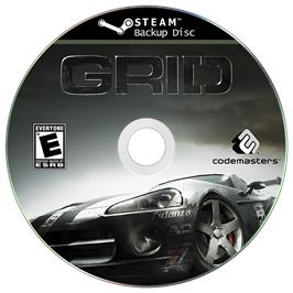 Cartridge artwork for GRID (2019) on the Microsoft Windows.