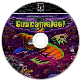 Cartridge artwork for Guacamelee! 2 on the Microsoft Windows.