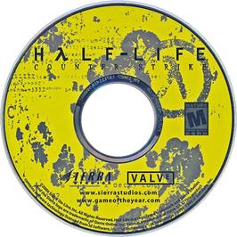 Cartridge artwork for Half-Life - Counter-Strike on the Microsoft Windows.