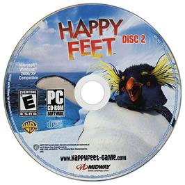 Cartridge artwork for Happy Feet on the Microsoft Windows.