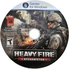 Cartridge artwork for Heavy Fire - Afghanistan on the Microsoft Windows.