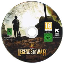 Cartridge artwork for History Legends of War - Patton on the Microsoft Windows.