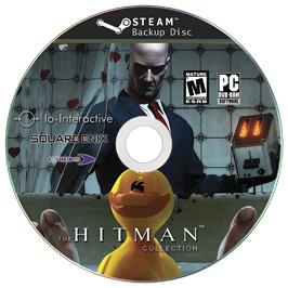 Cartridge artwork for Hitman Collection on the Microsoft Windows.