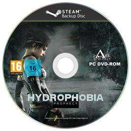 Cartridge artwork for Hydrophobia - Prophecy on the Microsoft Windows.