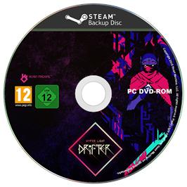 Cartridge artwork for Hyper Light Drifter on the Microsoft Windows.