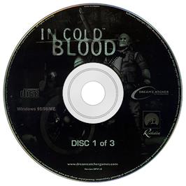 Cartridge artwork for In Cold Blood on the Microsoft Windows.