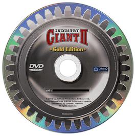 Cartridge artwork for Industry Giant 2 - Gold Edition on the Microsoft Windows.