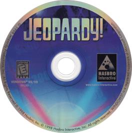 Cartridge artwork for Jeopardy! on the Microsoft Windows.