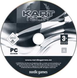 Cartridge artwork for KART Racer on the Microsoft Windows.
