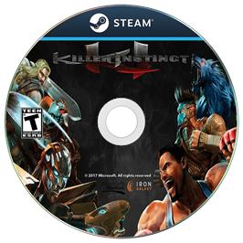 Cartridge artwork for Killer Instinct on the Microsoft Windows.