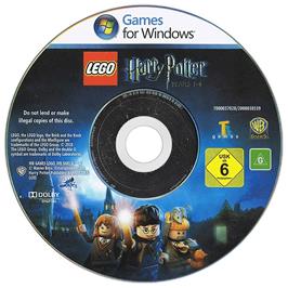 Cartridge artwork for LEGO Harry Potter - Years 1-4 on the Microsoft Windows.