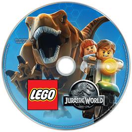 Cartridge artwork for LEGO Jurassic World on the Microsoft Windows.