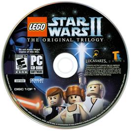 Cartridge artwork for LEGO Star Wars 2 - The Original Trilogy on the Microsoft Windows.