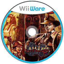 Cartridge artwork for La-Mulana (2012) on the Microsoft Windows.