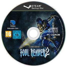 Cartridge artwork for Legacy of Kain - Soul Reaver 2 on the Microsoft Windows.