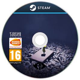 Cartridge artwork for Little Nightmares (Six Edition) on the Microsoft Windows.
