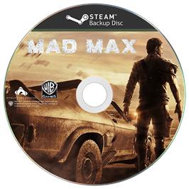 Cartridge artwork for Mad Max on the Microsoft Windows.