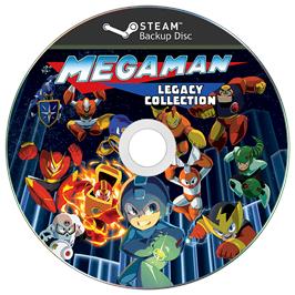 Cartridge artwork for Mega Man - Legacy Collection on the Microsoft Windows.