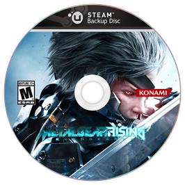 Cartridge artwork for Metal Gear Rising - Revengeance on the Microsoft Windows.