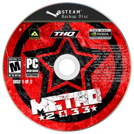 Cartridge artwork for Metro 2033 (Special Edition) on the Microsoft Windows.