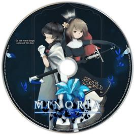 Cartridge artwork for Minoria on the Microsoft Windows.