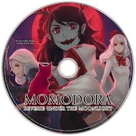 Cartridge artwork for Momodora - Reverie under the Moonlight on the Microsoft Windows.