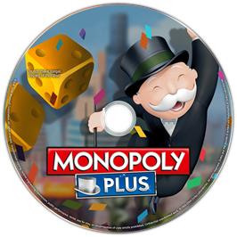 Cartridge artwork for Monopoly Plus on the Microsoft Windows.