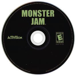 Cartridge artwork for Monster Jam on the Microsoft Windows.