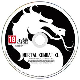 Cartridge artwork for Mortal Kombat XL on the Microsoft Windows.