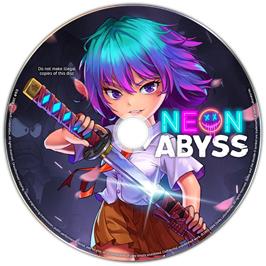Cartridge artwork for Neon Abyss on the Microsoft Windows.