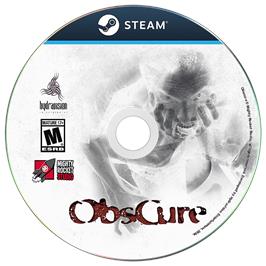 Cartridge artwork for ObsCure on the Microsoft Windows.